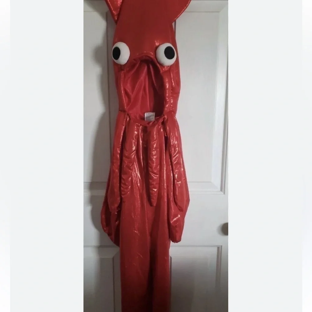 Toddler CHILD Red Squid Costume 2-3T Squid halloween costume COSPLAY/dress up